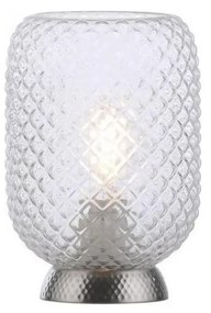 JUST LIGHT. 14906-55 - Lampada da tavolo REISHI 1xE27/40W/230V cromo