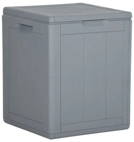 Baule Da Giardino 90 L Grigio İn Rattan Pp /