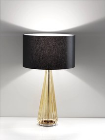 Selene illuminazione Costa Rica 1-light table lamp 2810/L Ambra Nero