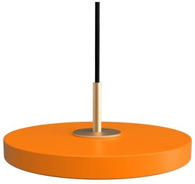 Lampada a sospensione LED arancione con paralume in metallo ø 15 cm Asteria Micro - UMAGE