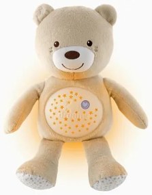 Chicco - Proiettore con melodia BABY BEAR 3xAAA beige