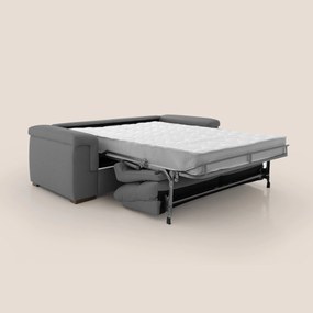 Magnolia divano letto con materasso alto 18 cm morbido schienale alto in tessuto smacchiabile T05 antracite