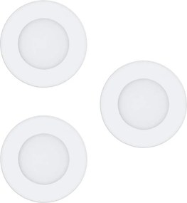 Eglo 97111 - Confezione da 3 faretti da incasso LED FUEVA-RW LED/2,8W/230V 2700-4000K