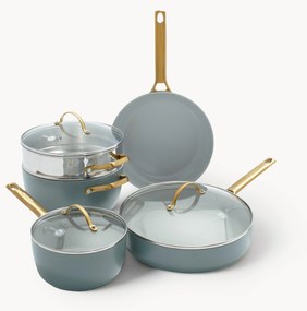 Batteria di pentole con rivestimento antiaderente Padova 10 pz