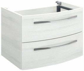 Mobile da bagno sotto lavabo PELIPAL Image rovere L 70 x H 48 x P 48 cm 2 cassetti, lavabo non incluso