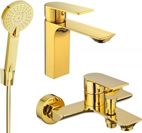 Mexen Alexa R40 set da bagno, dorato - 71203R40-50