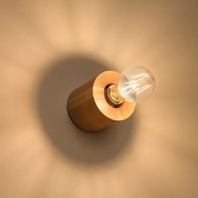 Sollux SL.0673 - Applique SALGADO 1xE27/60W/230V legno