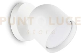 Dodo faretto in metallo 1 luce attacco gx53 lampadina inclusa bianc...