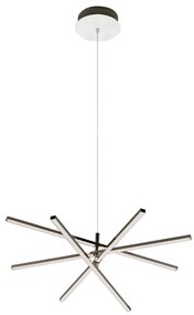 Lampadario LED moderno Concord grigio, luce naturale 2680 lumen, INSPIRE
