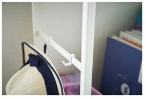 Scaffale in metallo bianco con rotelle 42x60 cm Tower - YAMAZAKI