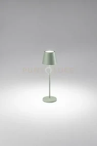 Lampada da tavolo diva led 2w 190lm 3000k ricaricabile a batterie i...