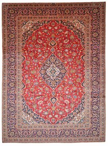 Kashan Tappeto persiano 290x400 Rosso (Iran) Annodato A Mano