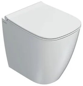 Ceramica Globo Genesis Wc Terra Senza Brida senza sedile In ceramica Bianco Lucido