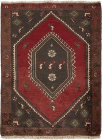 Persian Tappeto 90 x 120 (Iran) Annodato A Mano