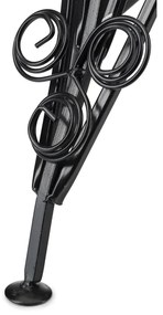 Portafiori 47x43 cm nero