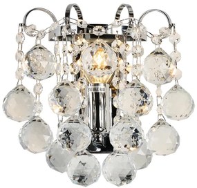 Brilagi - Applique CRYSTAL 1xE14/60W/230V cromo lucido