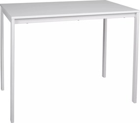 Tavolo Mario off white / off white – 100x60x75 cm