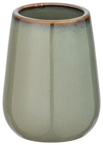 Tazza in ceramica verde per spazzolini da denti Sirmione - Wenko