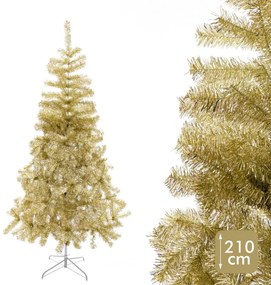 Albero di Natale Oro Dorato Metallo Plastica 110 x 110 x 210 cm