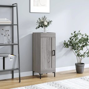 Credenza Grigio Sonoma 34,5x34x90 Cm İn Legno Multistrato /