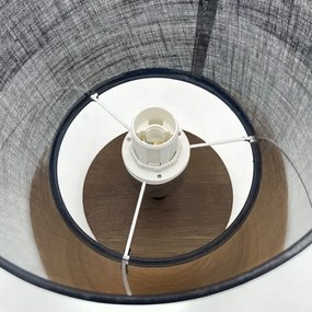 Brilagi - Lampadario LED ANTHONY 1xE14/60W/230V rovere/noce/nero