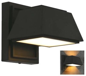 Applique a LED da esterno LED/15W/230V IP65 3000K nero
