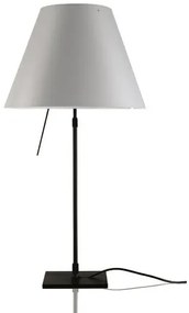 Luceplan - Costanza Lampada da Tavolo con Dimmer Nero/Mystic Bianco Luceplan