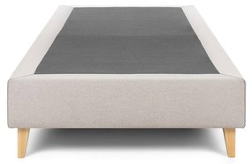 Kave Home - Base letto alta Nikos 90 x 190 cm beige
