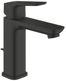 Rubinetto per lavabo a canna media getto aerato Clova Pulse nero spazzolato opaco GROHE H 20.1 cm