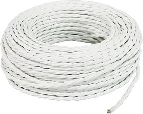 Cavo elettrico ritorto H07VK 3 x 2.5 mm² L50 m MERLOTTI bianco
