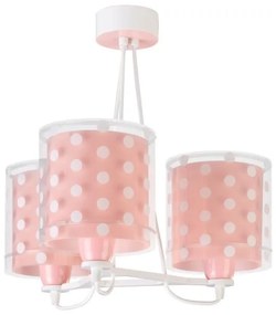 Dalber 41007S - Lampadario per bambini DOTS 3xE27/60W/230V