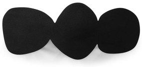 Attaccapanni da parete nero in metallo 35 cm Tumulo – Spinder Design