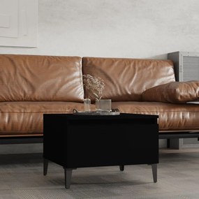 Tavolino Nero 50x46x35 Cm İn Legno Multistrato /