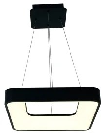 Brilagi - Lampadario LED dimmerabile a cavo FALCON II LED/80W/230V 40x40 cm nero + telecomando