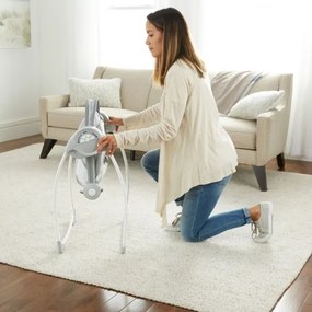 Ingenuity - Per bambini altalena con melodia CUDDLE LAMB 4xLR14