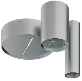 Treemme Watertube ITRTBR409IS soffione doccia a soffitto 3 funzioni inox satinato