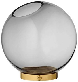 AYTM - Globe Vaso w. Stand Ø21 Nero/Oro AYTM