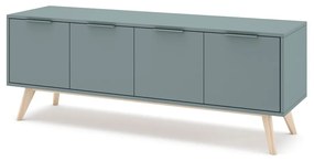 Mobile TV verde-grigio 140x53 cm Pisco - Marckeric