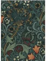 House of Hackney Carta da parati Golden Lily - Midnight 2025