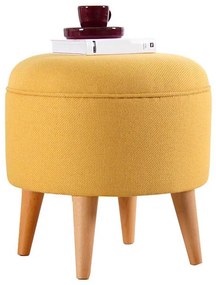 Pouf PIXI Ø 40 cm, giallo
