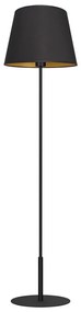 Lampada da terra ARDEN 1xE27/60W/230V nero/dorato