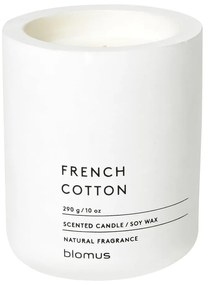 Candela di soia profumata tempo di combustione 55 h Fraga: French Cotton - Blomus