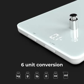 AENO - Bilancia da cucina smart 3xAAA Bluetooth