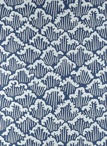 Farrow & Ball Carta da parati Aranami - Stiffkey Blue/ Skylight