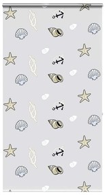 Tenda A Rullo Doccia Con Cassonetto 120x240cm Larghezza Tessuto /