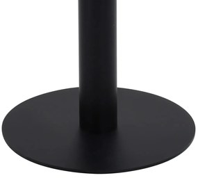 Tavolo da bistrot marrone scuro 50x50 cm in mdf