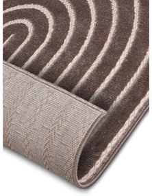 Tappeto marrone 133x190 cm Iconic Wave - Hanse Home