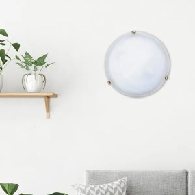 Rabalux 3301 - Plafoniera ALABASTRO 2xE27/60W/230V in vetro alabastrino