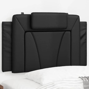 Cuscino Testiera Nero 80 Cm İn Similpelle /