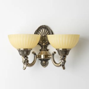 Brilagi - Applique CLASSIC 2xE27/60W/230V ottone